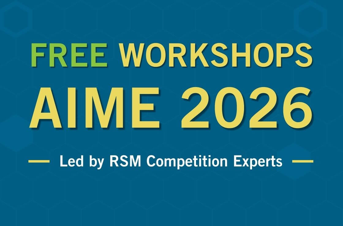 2026 AIME Webinars