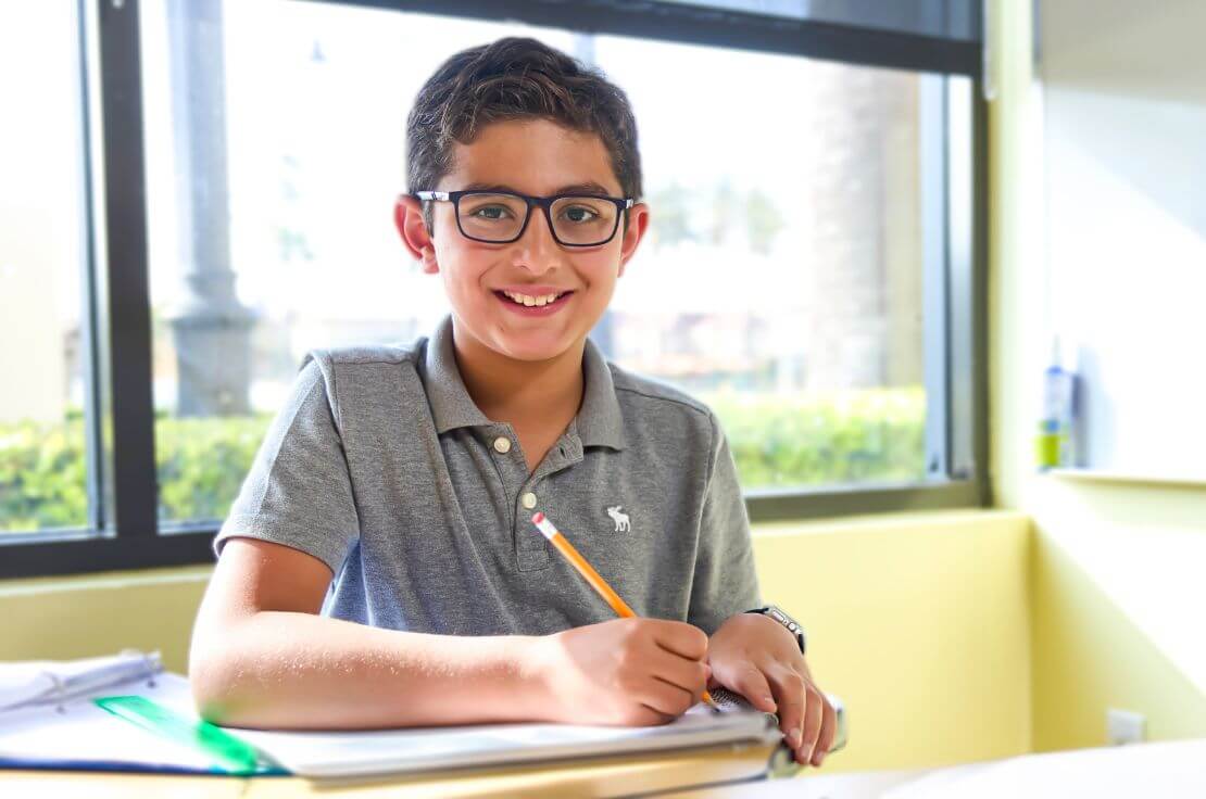 Student in RSM Classroom